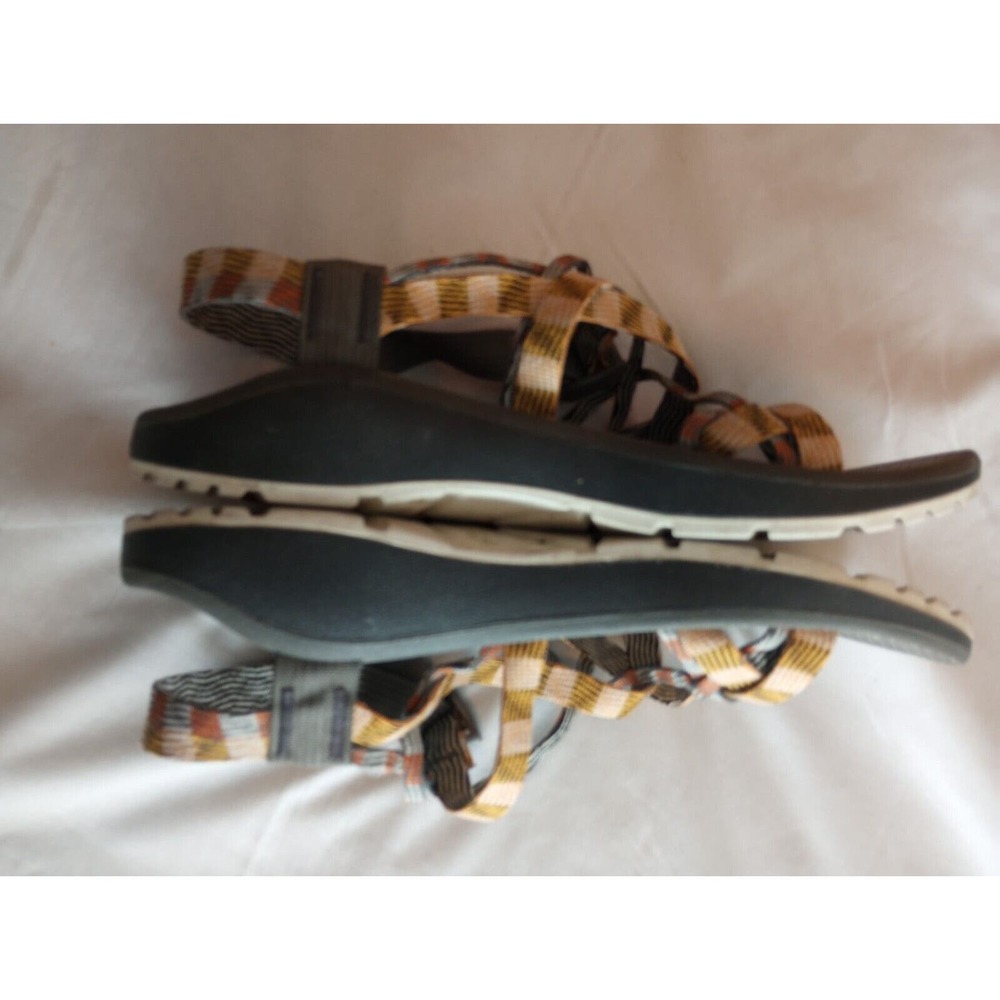 Chaco Z Cloud Remix X2 Sandals Women’s 9 Orange Outdoor Hiking Fishing Support - Picture 2 of 9